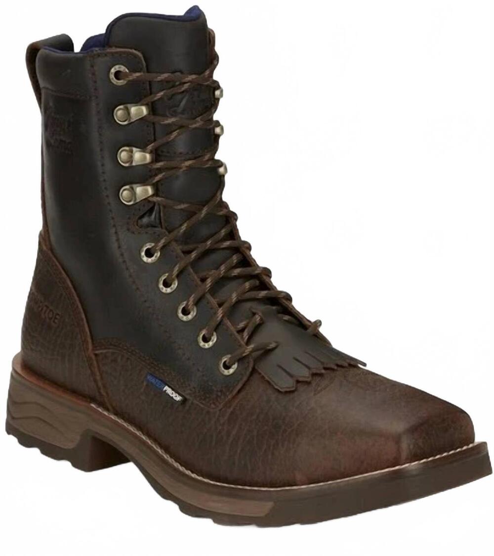 NEW TONY LAMA men's high range composite toe boot in brown